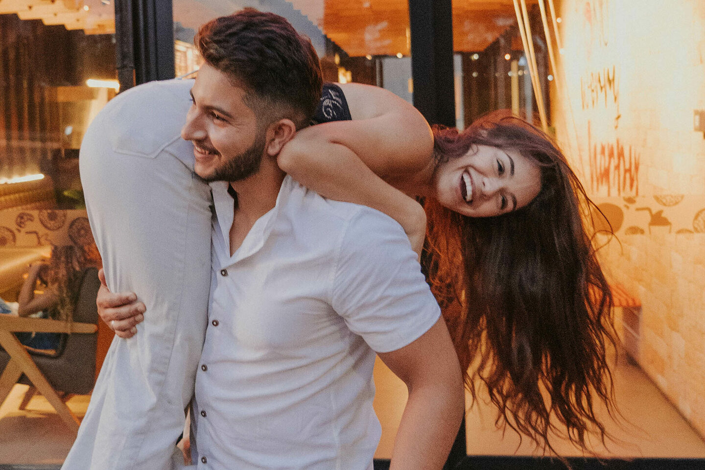 Ensaio fotográfico no Páprica Burger, fotos da Amanda e Vinícius  